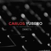 http://www.carlosyubero.com. Design, Film, Video, TV, Graphic Design, Web Design, and Web Development project by Carlos Yubero García - 06.01.2014