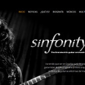 Sinfonity. Web Development project by Jaime Sanchez - 06.05.2014