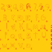 36 Days of Typography. Ilustração tradicional, e Design gráfico projeto de Álvaro Correa Guinea - 09.06.2014