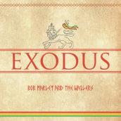 Bob Marley - Exodus. Design gráfico projeto de Álvaro Correa Guinea - 09.06.2014