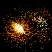 Fireworks. Fotografia projeto de apochan - 08.09.2014
