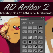 AD Artbox 2 for Photoshop CC & CC 2014. Un proyecto de Diseño e Ilustración tradicional de Alex Dukal - 26.09.2014