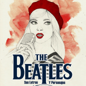 The Beatles Illustrated Characters. Traditional illustration project by Yasmin Silva - 09.01.2014
