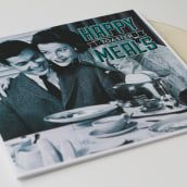 Happy Meals "Toaster" Vinyl Artwork. Direção de arte, Design editorial, Design gráfico, e Packaging projeto de Le Maritime Studio - 13.10.2014