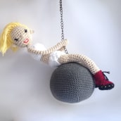 Miley Cyrus. Artesanato, e Design de brinquedos projeto de Carmen Luque - 21.10.2014