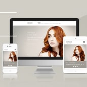 Xenos Parrucchieri website. Projekt z dziedziny UX / UI użytkownika Sofia Papadopoulou - 24.09.2014
