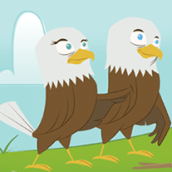 Eaglets . Traditional illustration project by Kathy Lea Moyou - 10.30.2014