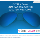 Concurso Visual Click en Facebook. Marketing, e Desenvolvimento Web projeto de David Peribáñez Martínez - 08.10.2014