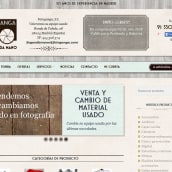 Fotoganga Segunda Mano. Un proyecto de Diseño Web y Desarrollo Web de Icare Internet Ibérica, S.L. - 10.07.2013