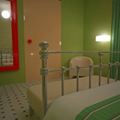 ESTILO RETRO. Dormitorio Individual. 3D projeto de CHEMA TRUJILLO RIVAS - 12.11.2014