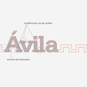 Ávila. Un proyecto de Diseño, Br, ing e Identidad y Diseño gráfico de Clara Paradinas Paz - 14.12.2009