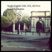 CAE, IELTS classes DUBLIN. Education project by edencollegeteacher - 11.30.2014