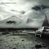 Audi Quattro. Advertising project by Clara Escutia López - 07.04.2014