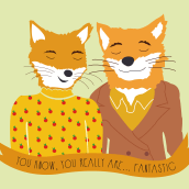 Ilustración Fantastic Mr Fox. Un proyecto de Diseño gráfico de Lucía Tamayo - 04.12.2014