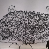 My brain. Ilustração tradicional projeto de Laura de la Cruz Martínez - 05.12.2014