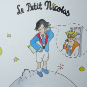 'Le Petit Nicolas'. Un proyecto de Ilustración tradicional de José A. Romero2 - 29.11.2014
