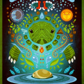 Tortuga.. Un proyecto de Ilustración tradicional y Diseño editorial de Mauricio Ortega Bustamante - 29.10.2014