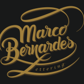 Mi logo Marco Bernardes Lettering Ein Projekt aus dem Bereich Grafikdesign, T, pografie und Kalligrafie von Marco Bernardes - 06.01.2014