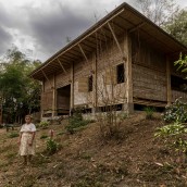 Casa de Bambú en Manabí, Ecuador - Arquitectura Vernácula. Een project van Fotografie, Architectuur y Craft van Juan Alberto Andrade Guillem - 27.12.2014