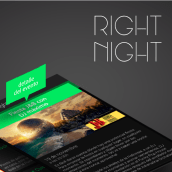 Right Night app. UX / UI, and Graphic Design project by Adrià Pérez Pla - 01.04.2015