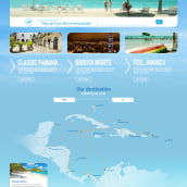 BlueSky Airlines Website. UX / UI, Direção de arte, e Web Design projeto de Jonathan Dominguez - 10.11.2014