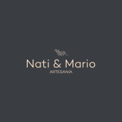 Nati & Mario Artesanía. Br, ing e Identidade, e Design gráfico projeto de Logomotora - 02.02.2015