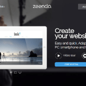 Home Zeendo. Web Development project by Alejandro Zapata - 02.06.2015