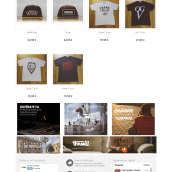 ThreeW Clothing Ropa Urbana. Web Design, e Desenvolvimento Web projeto de Fernando Román Vázquez - 02.03.2014