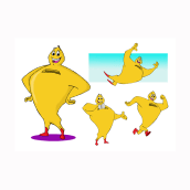 Mascota publicitaria Mr. Hucha. Un proyecto de Diseño, Ilustración tradicional y Diseño de personajes de Fernando Falcón Astruga - 15.02.2015