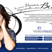 Venus Concept: lanzamiento de la marca en España y Portugal.. Un proyecto de Diseño, Publicidad, Dirección de arte, Br, ing e Identidad, Consultoría creativa, Eventos y Marketing de Tea For Three - 16.02.2015