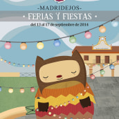 Fiestas Patronales de Madridejos 2013/2014. Traditional illustration project by Melisa Loza Martínez - 06.19.2013