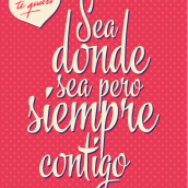 Lettering San Valentín. Design, e Tipografia projeto de Jesús Mora - 11.02.2015