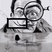 Dalí. Design, Ilustração tradicional, Direção de arte, e Pintura projeto de Pablo Poveda - 19.02.2015
