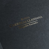 Bufete Carreras Llansana. Design gráfico projeto de btcom - 23.03.2015