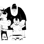 Diseños personaje animación . Ilustração tradicional, Animação, e Design de personagens projeto de Victor Collado - 26.03.2015
