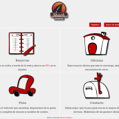Front End Web Rent a Car. Un proyecto de Diseño Web y Desarrollo Web de Alfonso Rodríguez - 31.03.2015