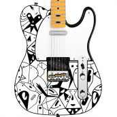 Guitarras personalizadas. Br, ing e Identidade, e Design de produtos projeto de StickySoul Guitars - 10.04.2015