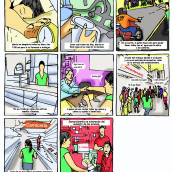 Vivir en Venezuela (Todavia me falta) . Projekt z dziedziny Komiks użytkownika Giancarlos Piselli - 23.04.2015