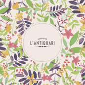 L'Antiquari. Traditional illustration, Br, ing, Identit, and Graphic Design project by Elisabet Vivas López - 05.02.2015