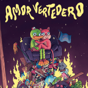 Amor Vertedero. Un proyecto de Ilustración tradicional, Diseño de personajes y Cómic de Alex Red - 05.05.2015
