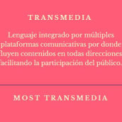 Narrativas Transmedia. Cinema, Vídeo e TV projeto de Josue Rodrigo Contreras Granados - 18.05.2015