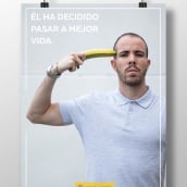 Cartel "Mejor vida".. Design gráfico projeto de Pedro Sánchez González - 25.05.2015