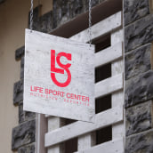 Imagen corporativa · Life Sport Center (trabajo para clase). Design, Br, ing, Identit, and Graphic Design project by Jorge Salazar - 02.14.2015