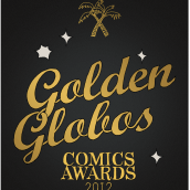 GOLDEN GLOBOS. Direção de arte, Design de personagens, Design gráfico, Caligrafia, e Comic projeto de VIVACOBI studio - 02.06.2015