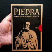 Revista Piedra. Un proyecto de Diseño gráfico y Serigrafía de Eduardo LeBlanc - 06.06.2015