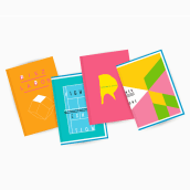 Cuadernos.. Design, Traditional illustration, and Graphic Design project by María Constanza Lastra - 05.06.2014