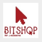 Imagen corporativa empresa Bitshop c.a y diseños para publicar los productos. Design gráfico projeto de Lismary trujillo - 24.02.2014