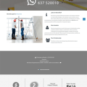 Diseño Web Buscaline. Web Design, e Desenvolvimento Web projeto de Pepe Belmonte - 01.02.2015