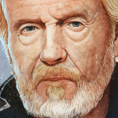 Great Filmmakers: Ridley Scott. Traditional illustration, and Painting project by Fende - 07.01.2015