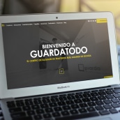 Nueva web de Guardatodo. Web Design project by jesana - 07.07.2015